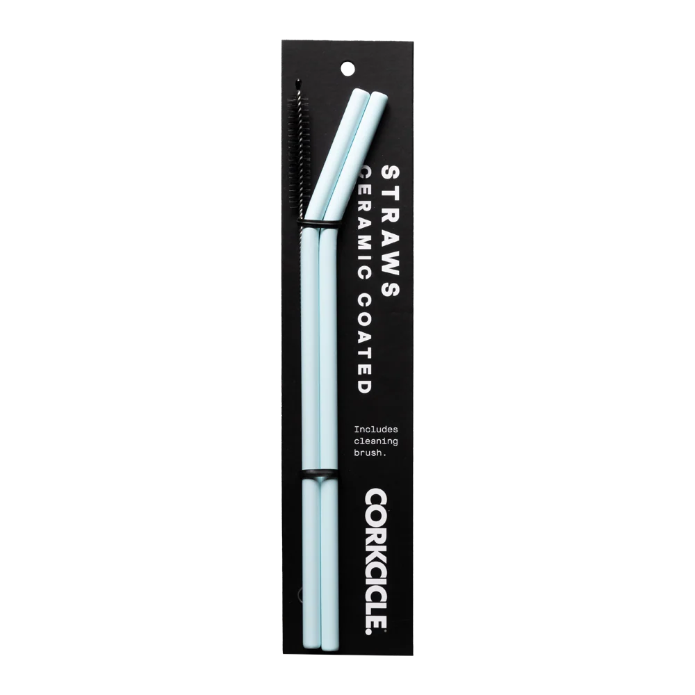 Ceramic Coated Straw Set